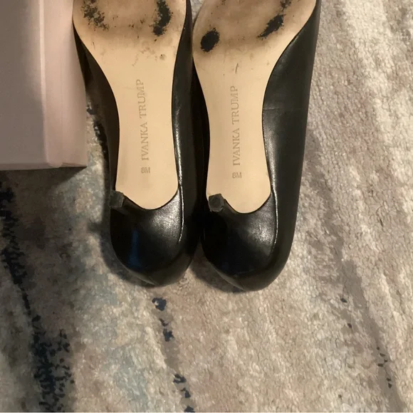 Ivanka Trump Classic Black Heels - Picture 3 of 5